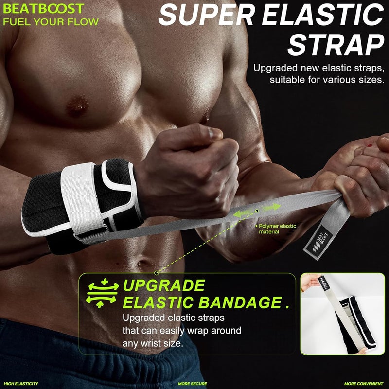 BeatBoost Ankle Wrist Weights for Women Men A Pair of 1 2 3 4 6 8 10 Lbs Arm Leg Weight Set with Adjustable Straps for Walking Pilates Exercise Workout Gym Aerobics - Image 5